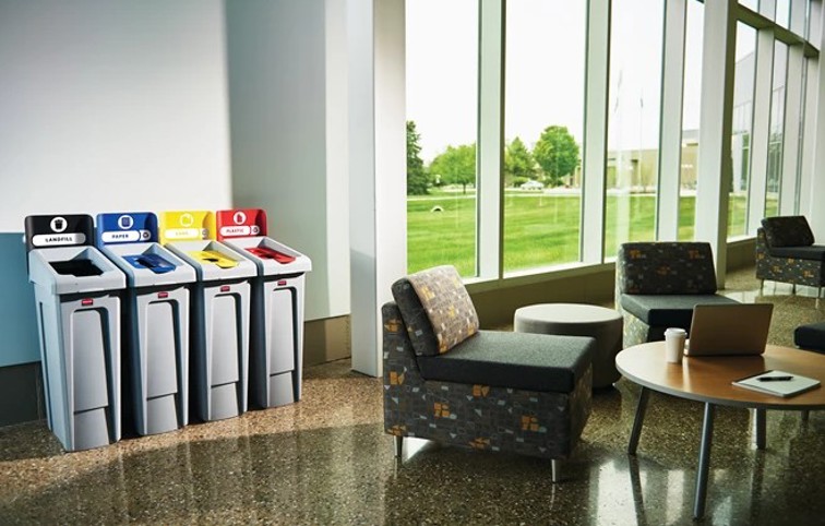 Slim Jim recycling stations