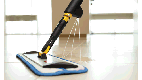 Pulse Mop spraying water