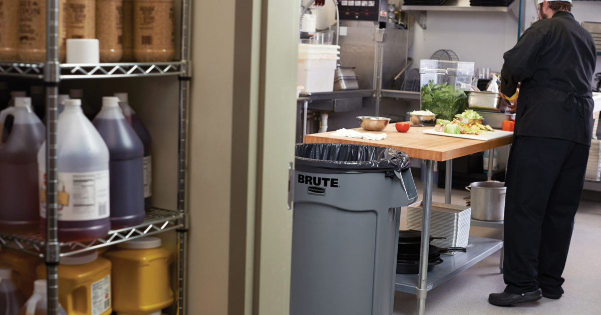 New vented BRUTE® refuse containers combine innovative