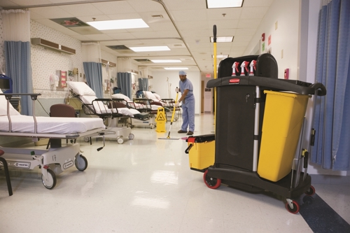 Cleaning in Hospital