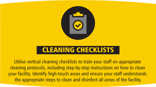 Cleaning Checklists