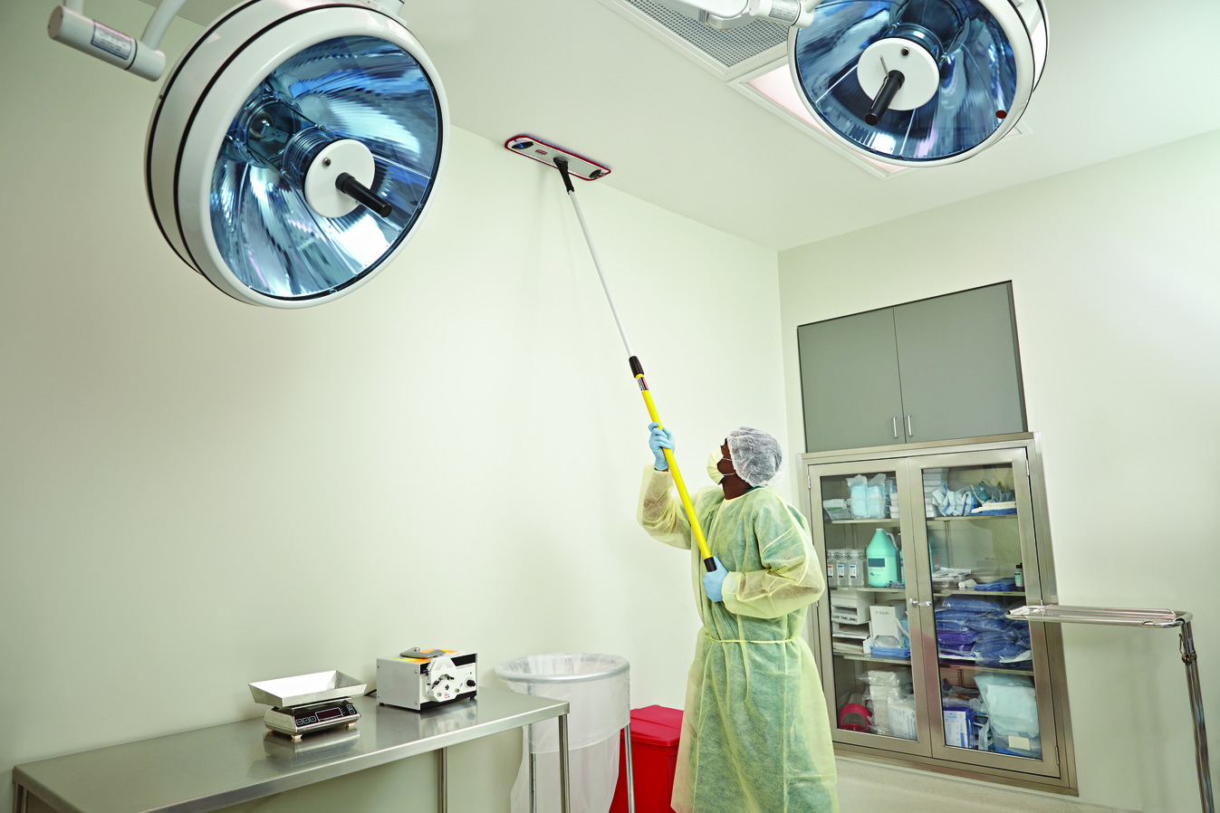 Maintaining an infection-free hospital while patients are in